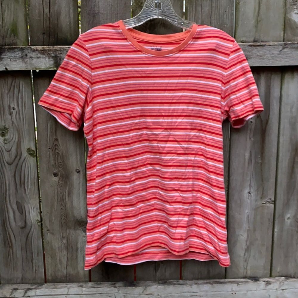 Basic Editions Stripped top sz. M